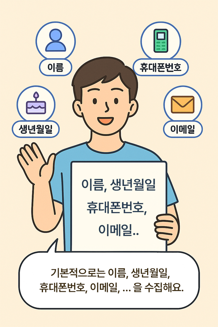 4. 어떤 정보가 수집되나요?